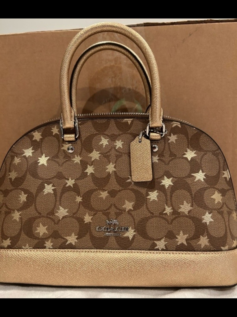Coach Mini Sierra Satchel (Model F39676) NWT